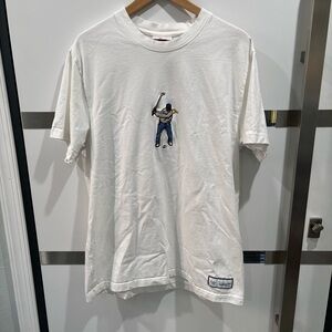 Mitchell & Ness x Eastside GOLF Shirt Mens Large Graphic Short Sleeve Thick